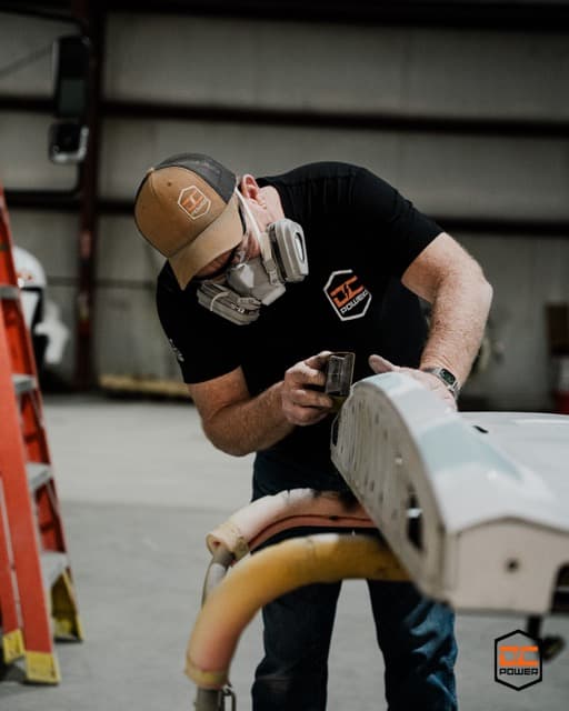 DC Power body shop fabrication